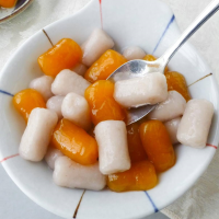 Easy Taiwanese Taro and Sweet Potato Balls - Assorted Eats image