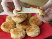 Breaded Babybel cheese wheels - Video recipe ! - Recipe ... image