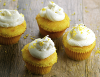 Lemon Cupcakes With Lemon Cream Cheese Frosting Recipe ... image