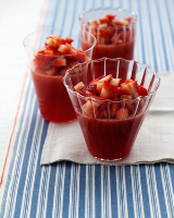 Strawberry Gelatins Recipe | Martha Stewart image