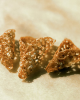 Almond Lace Cookies Recipe | Martha Stewart image