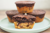 Brookies Recipe With Oreos and Reese's Peanut Butter Cups ... image