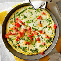 Spring Green Frittata Recipe | EatingWell image