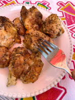 Air Fryer Boneless Skinless Chicken Thighs – Melanie Cooks image