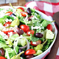 Copycat Panera Greek Salad — Let's Dish Recipes image