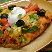 Beef Enchiladas with Spicy Red Sauce Recipe | Allrecipes image