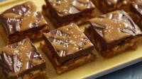 Gluten-Free Caramelicious Peanut Butter Bars Recipe ... image