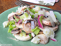 Raw Mushroom Salad with Lemon Vinaigrette image