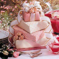 Gift Box Wedding Cake Recipe: How to Make It image