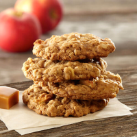 Caramel Apple Oatmeal Cookies Recipe | Land O’Lakes image