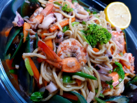 Stir-fried Noodles: Easy 15-minute Asian Lo Mein Recipe image