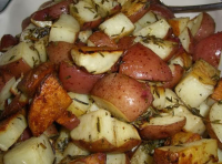 Mayonnaise-Roasted Potatoes 2 | Just A Pinch Recipes image