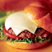 Grilled Mesquite Hamburgers Recipe | Land O’Lakes image