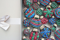 Holiday Hack: Skinny Ornament Cupcakes - Brit + Co image