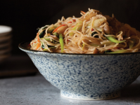 Rice Vermicelli with Vegetables Recipe by Madeline Buiano image