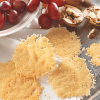 Parmesan Crisps Recipe | MyRecipes image