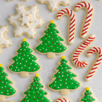 DECORATED CHRISTMAS TREE COOKIES RECIPES