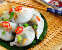 Ku Chai Kuih (Steamed Chive Dumplings) ???? image