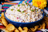 Connie's Mexican Corn Dip | Just A Pinch Recipes image