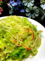 Stir-fried vermicelli with cabbage recipe - Simple Chinese ... image
