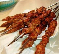 Xinjiang Lamb Skewers | BBC Good Food image