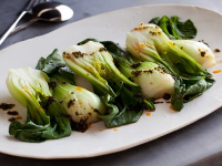 Healthy Spicy Steamed Baby Bok Choy Recipe | Food Network ... image