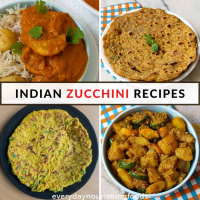 Indian Zucchini recipes - Everyday Nourishing Foods image