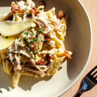 Slow Cooked Bacon Ranch Chicken Penne Pasta – Instant Pot ... image