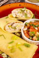 Keto Low Carb Chicken Wraps – Ketogenic Diet Recipe Roll ... image