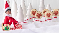 Reindeer Cookie Sleigh Recipe - Pillsbury.com image
