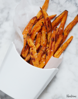 Baked Sweet Potato Fries Recipe - PureWow image
