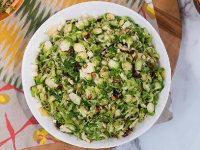 Shaved Brussels Sprouts Salad with Dates, Manchego and ... image