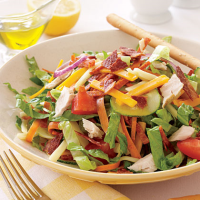 Low-Fat Chef's Salad Recipe | MyRecipes image