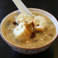 Pork and Century Egg Rice Congee Recipe | Allrecipes image