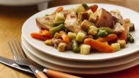 Slow-Cooker Chicken and Stuffing Pot Pie Recipe ... image