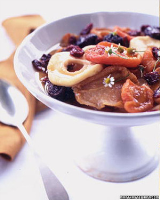 Chamomile Dried Fruit Compote Recipe | Martha Stewart image