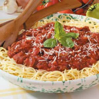 Spicy Spaghetti Sauce Recipe: How to Make It - Taste of Home image