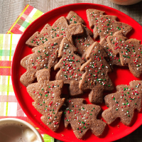 Chocolate Shortbread Trees Recipe: How to Make It image