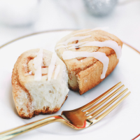 Fluffy Vegan Cinnamon Rolls with Dairy-Free Icing | Ready ... image