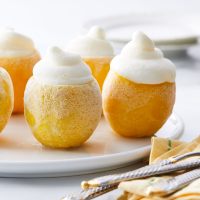 Lemon Frozen Yogurt Ripieno Recipe | EatingWell image