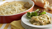 Potato-Topped Cheesy Broccoli-Chicken Casserole Recipe ... image