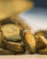 Easy Frozen Fried Pickles in Air Fryer - TopAirFryerRecipes image