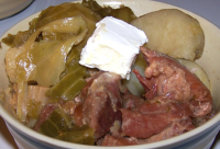 Classic Cabbage With Ham and Potatoes Recipe - Soul.Food.com image