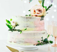Easiest ever wedding cake recipe | BBC Good Food image
