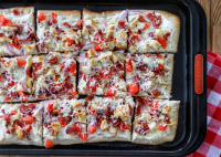Chicken, Bacon, and Ranch Pizza Recipe | Allrecipes image