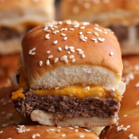 Cheeseburger Sliders Recipe by Tasty image