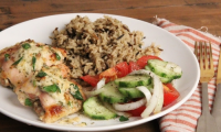 Greek Roasted Chicken Recipe | Laura in the Kitchen ... image