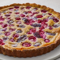 Berry Custard Pie Recipe | Allrecipes image