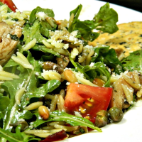 Chicken Florentine Salad with Orzo Pasta Recipe | Allrecipes image