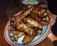 Marinated Baked Chicken Wings Recipe - Food.com image